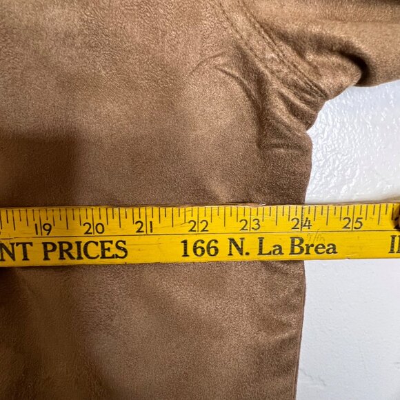 Atlas For Men Ochre Brown Safari Full-Zip Lightweight Jacket L Comfortable Poc - Picture 16 of 16